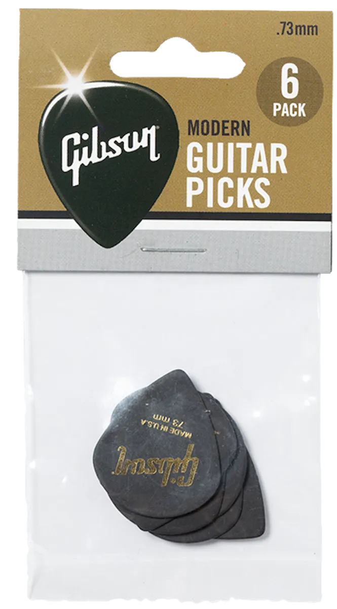 Gibson Modern Guitar Picks 6-Pack 0.73mm
