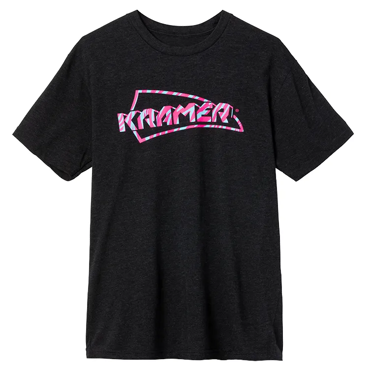 Gibson Kramer Tiger Stripe Tee Black Heather L