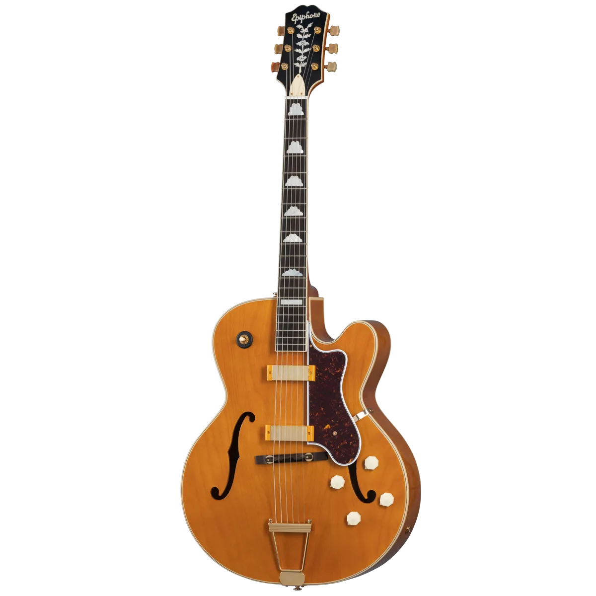Epiphone 150th Anniversary Zephyr DeLuxe Regent Aged Antique Natural
