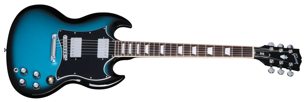 Gibson SG Standard Pelham Blue Burst
