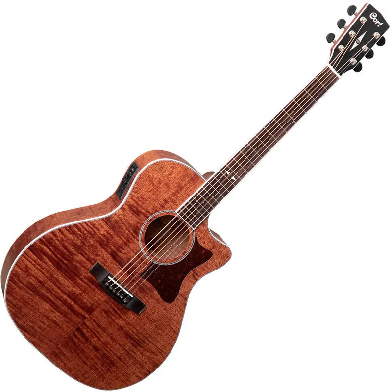 Cort GA5F Flamed Mahogany Open Pore