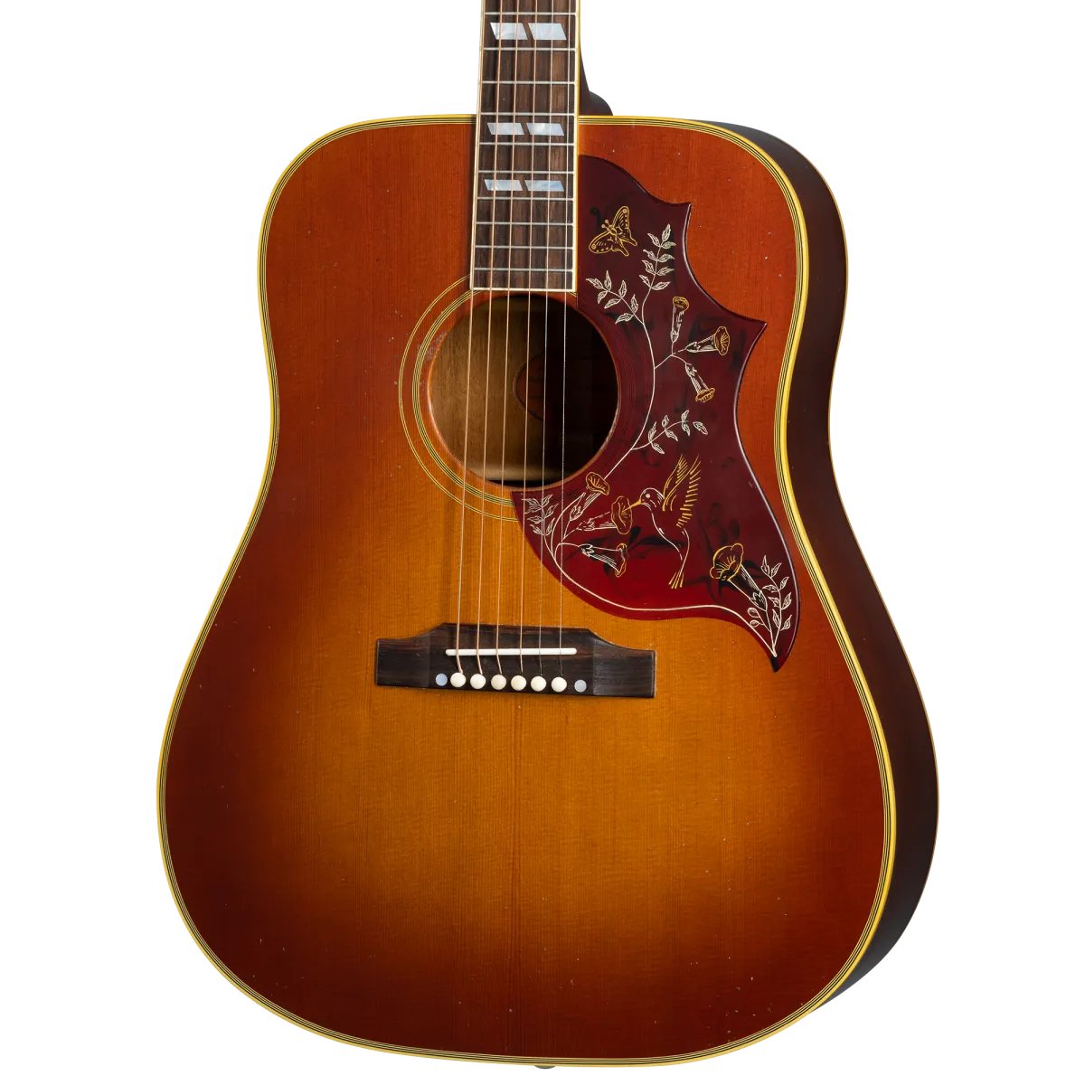 Gibson 1960 Hummingbird Light Aged Heritage Cherry Sunburst