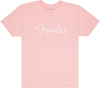 Fender Spaghetti Logo T-Shirt Shell Pink L