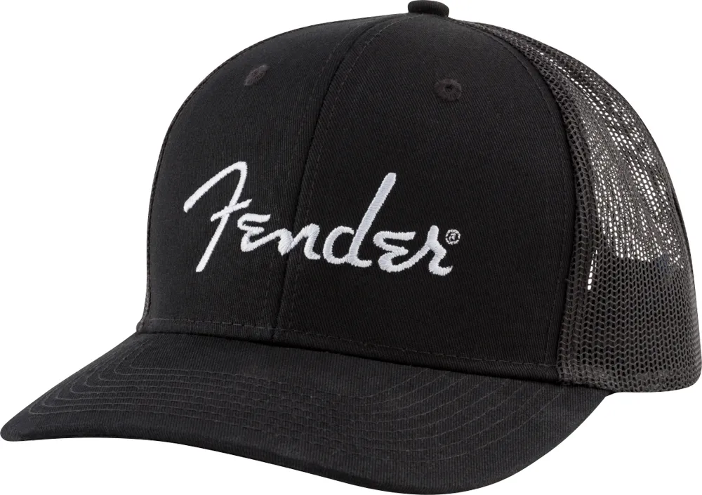 Fender Silver Logo Snapback Hat
