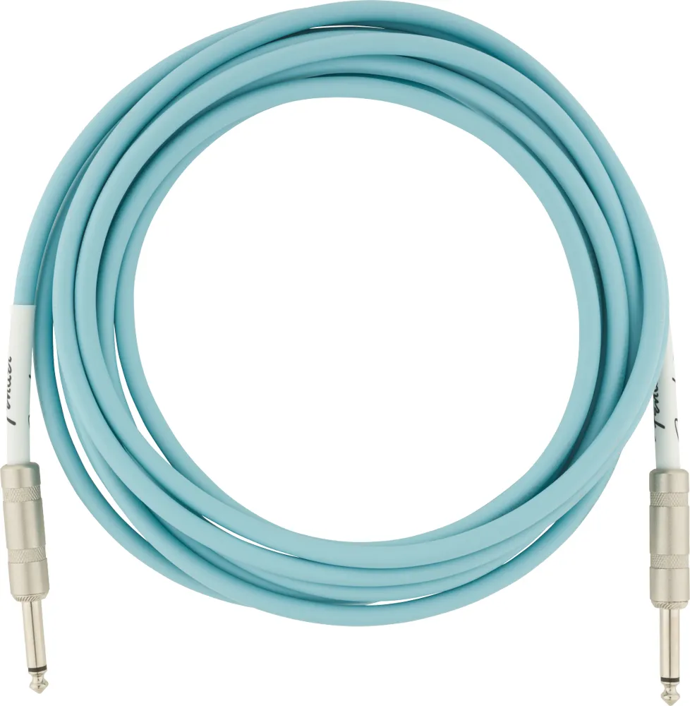 Fender Instrumentcable Straight-Straight 4.5m Daphne Blue