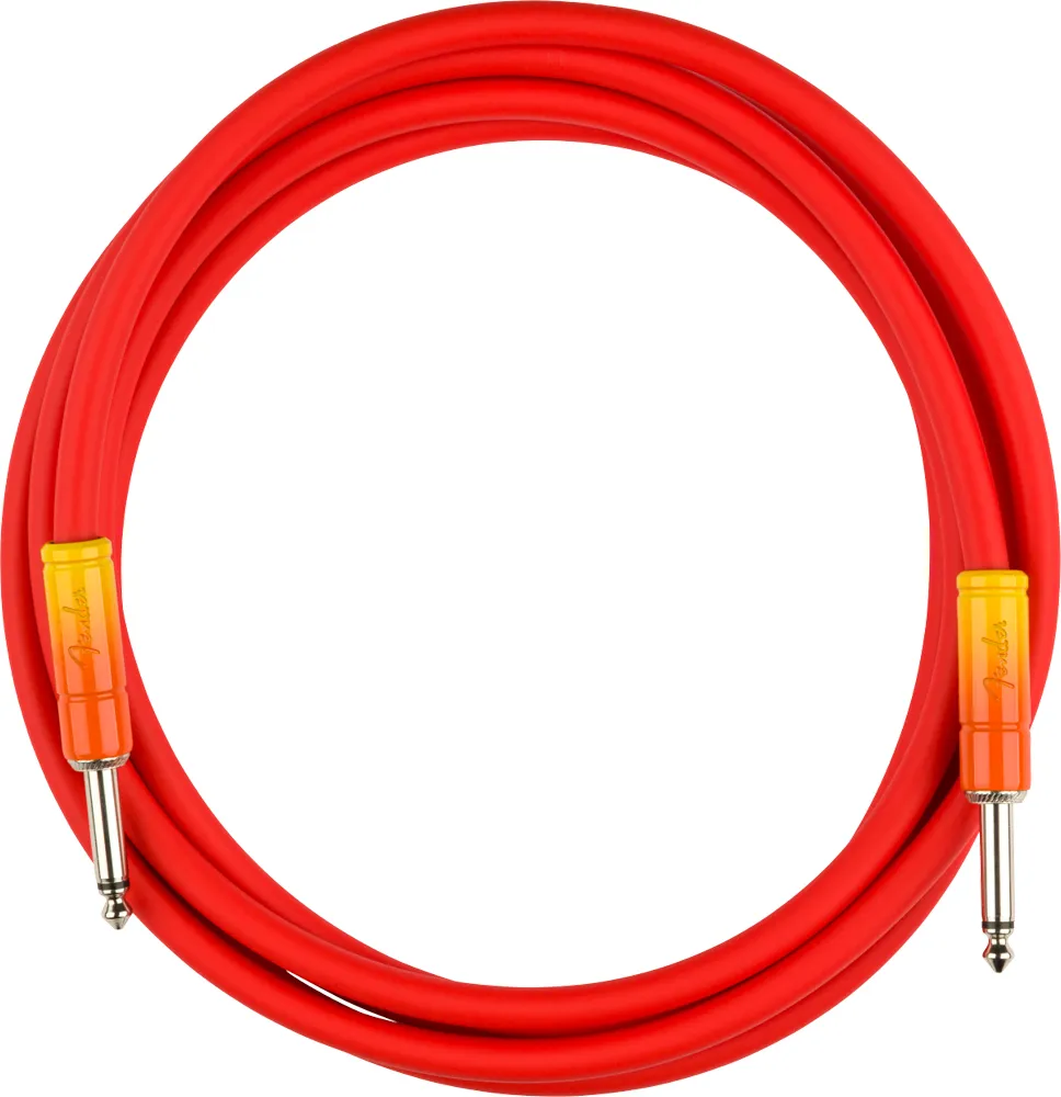 Fender Ombre Straight-Straight 3m Tequila Sunrise