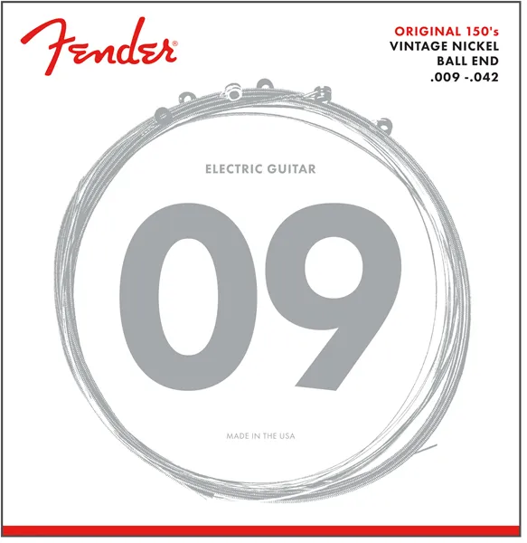 Fender 150L Guitar Strings Nickel 9-42