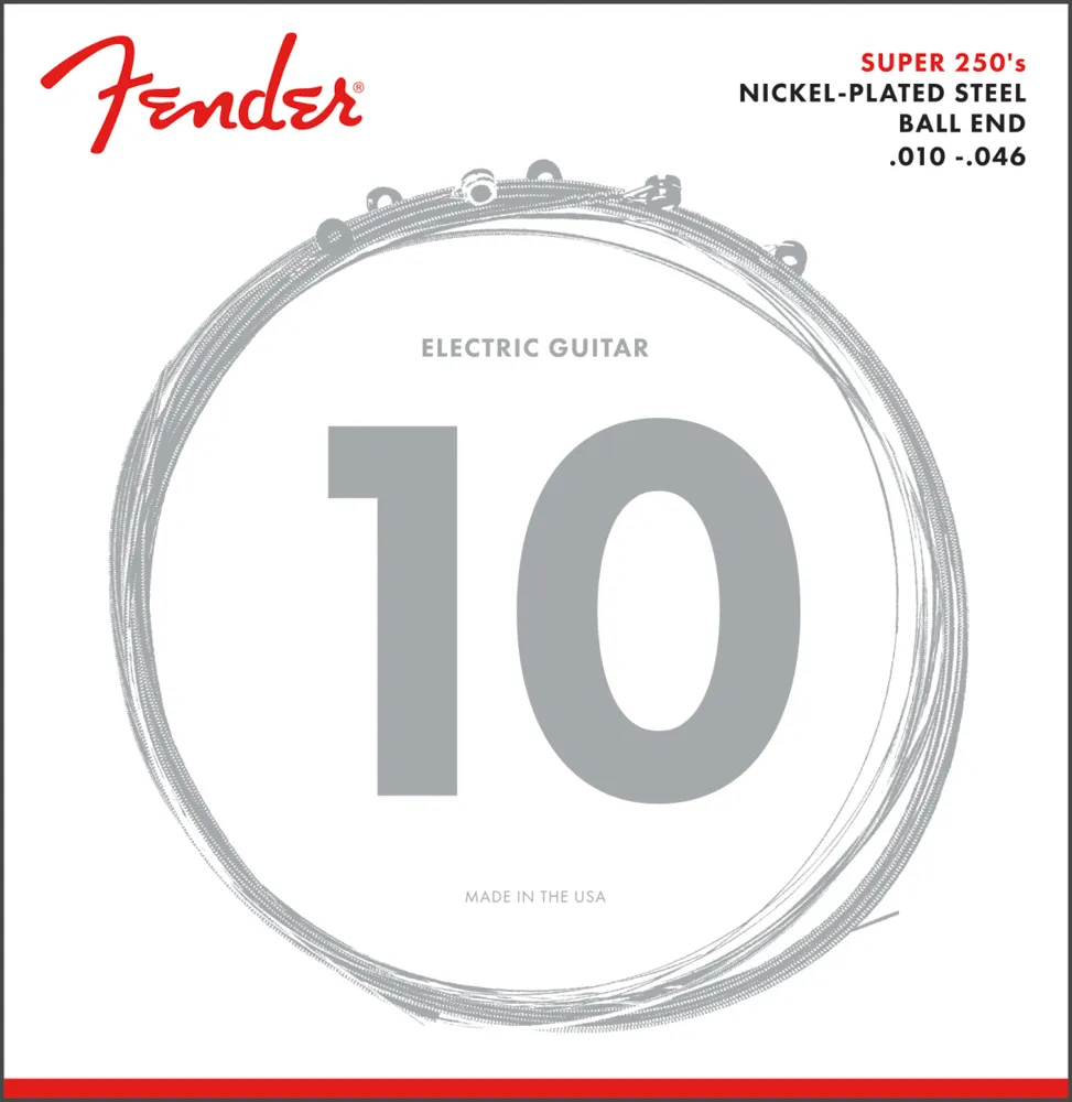 Fender 250R Nickel Guitar Strings 10-46