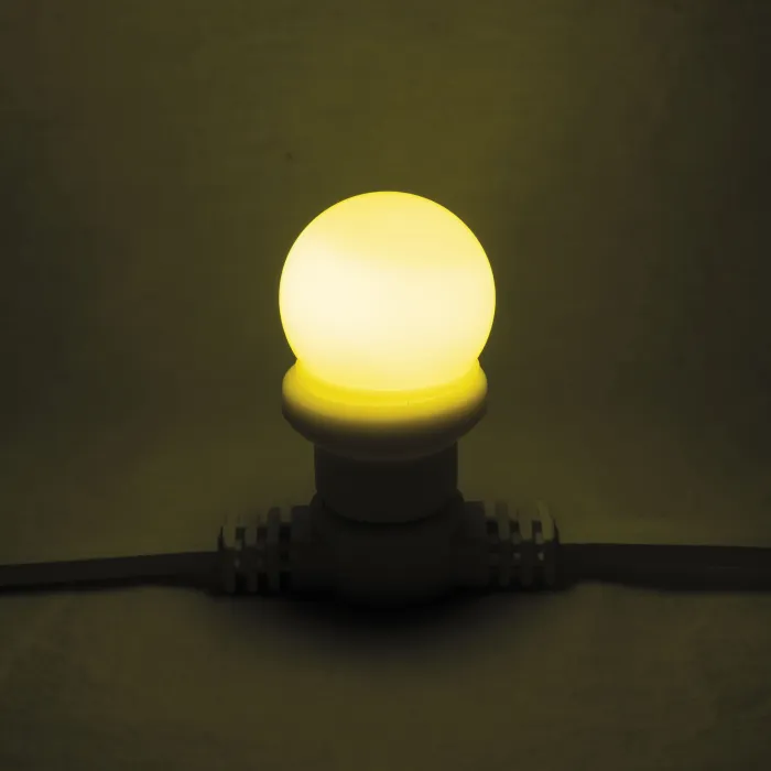 Showgear G45 LED Bulb E27 Yellow
