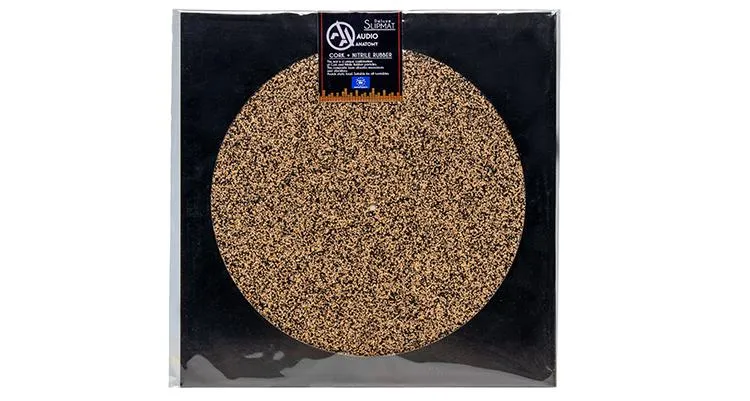 Audio Anatomy Cork/Rubber Slipmat 1.5mm