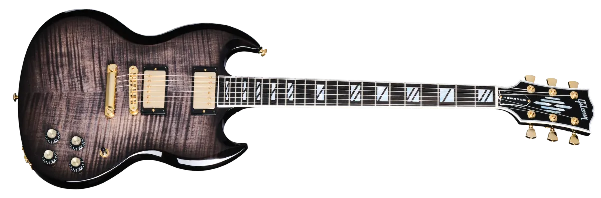 Gibson SG Supreme Translucent Ebony Burst