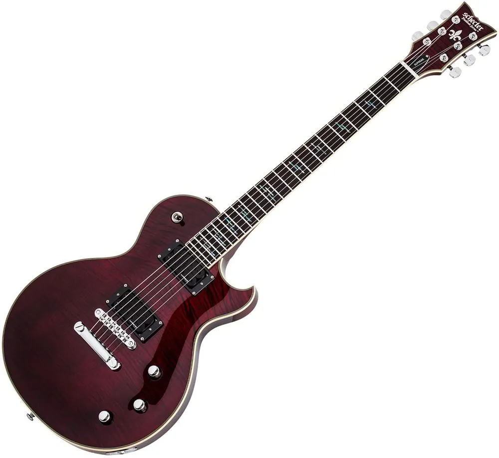 Schecter Solo-II Supreme Black Cherry