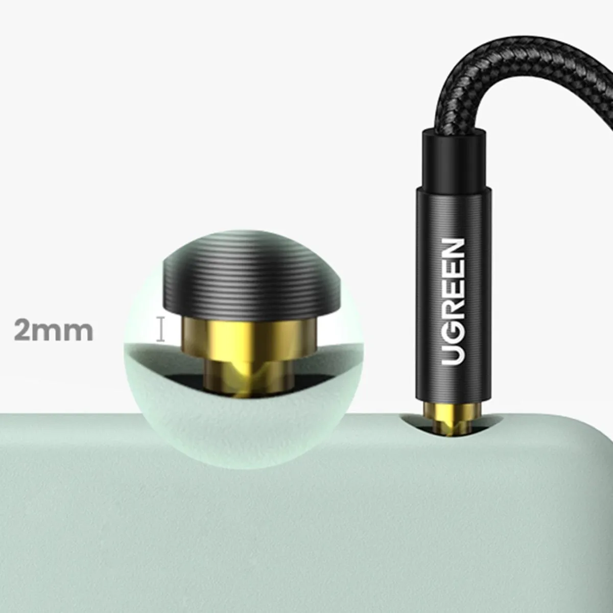 Ugreen 3.5mm > 3.5mm Braided 1m