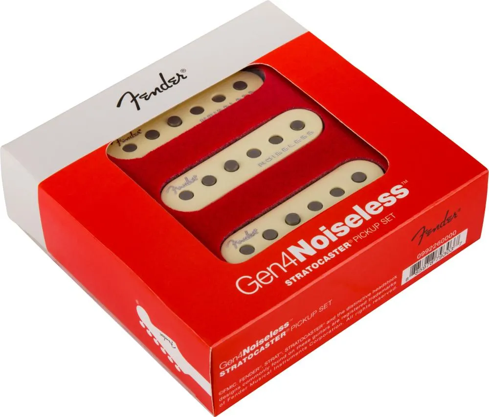Fender Gen 4 Noiseless Stratocaster Pickups Set of 3