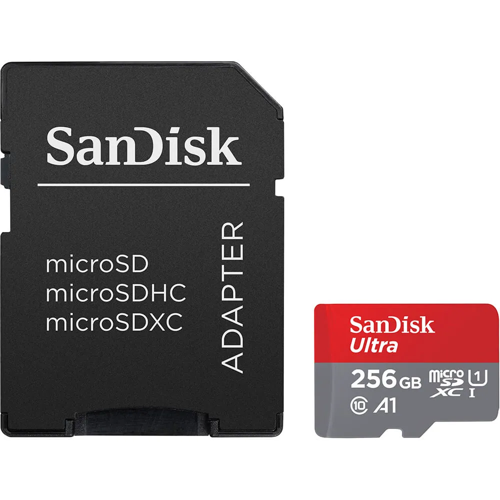 Sandisk MicroSDXC Mobil Ultra 256GB 150MB/s UHS-I Adap