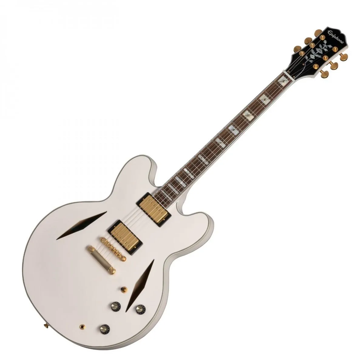 Epiphone Emily Wolfe White Wolfe Sheraton Aged Bone White