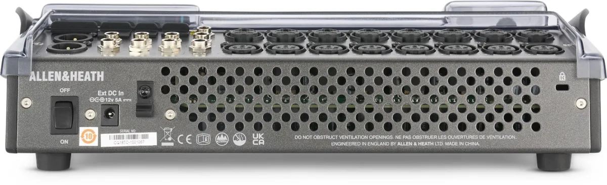 Decksaver Allen & Heath CQ-18T Cover