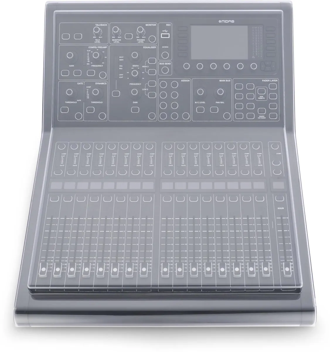 Decksaver Decksaver Midas M32R/M32R Live