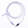 myVolts USB-C to USB-C Step UP PD Cable Jellybean Purple