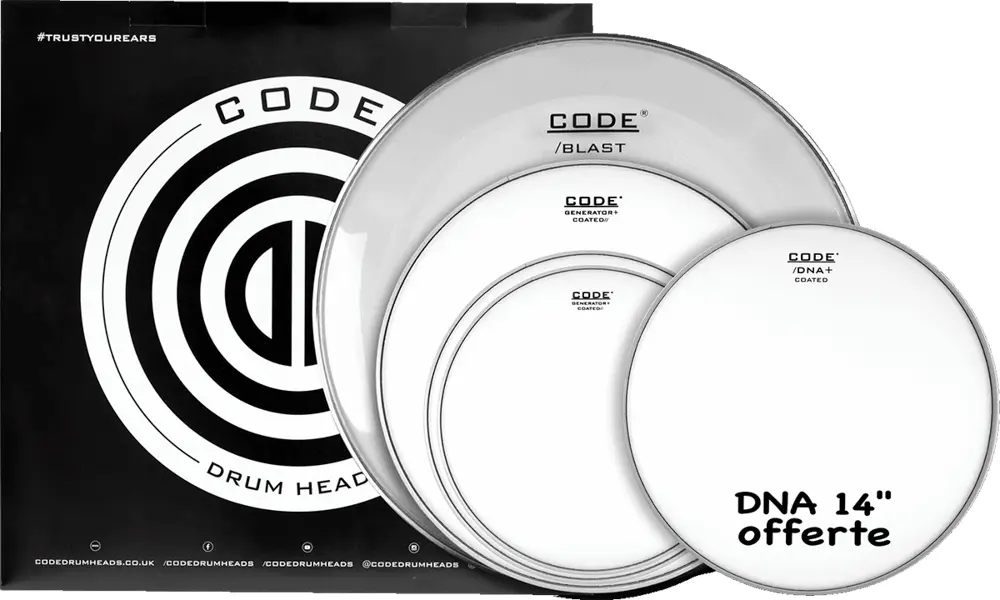 Code Drum Heads FPGENCTDS