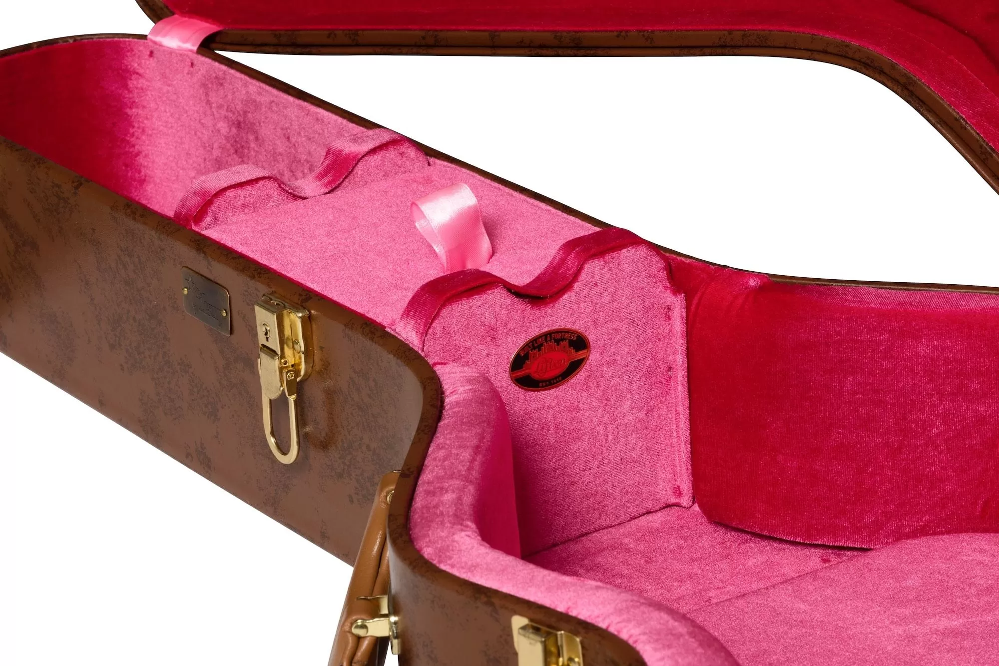 Gibson Lifton Historic Brown/Pink Hardshell Case J-185