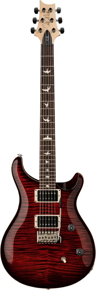 PRS CE24-FR Fire Red Burst