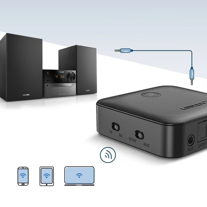 Ugreen 2in1 Bluetooth 5.0 transmitter/receiver Black