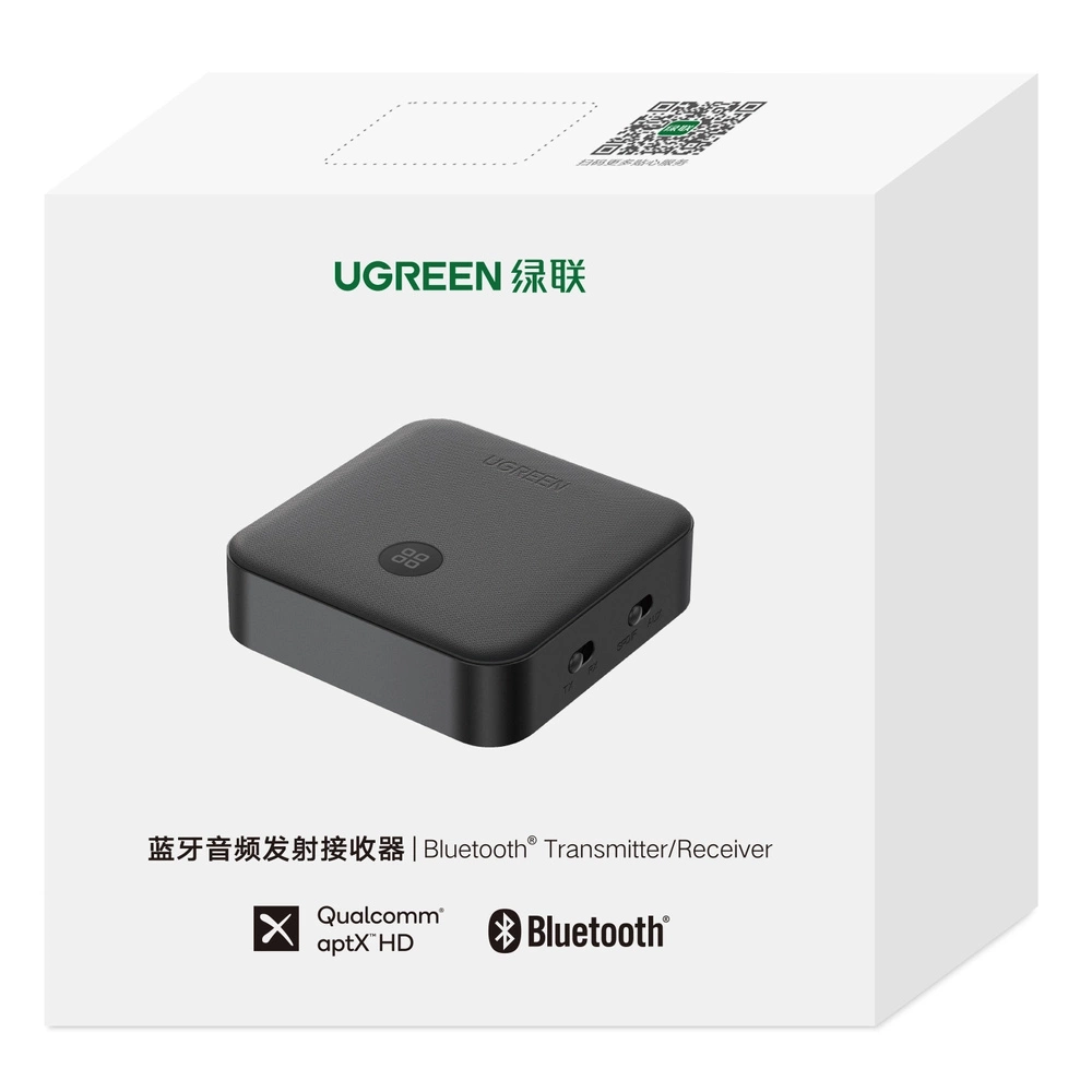 Ugreen 2in1 Bluetooth 5.0 transmitter/receiver Black