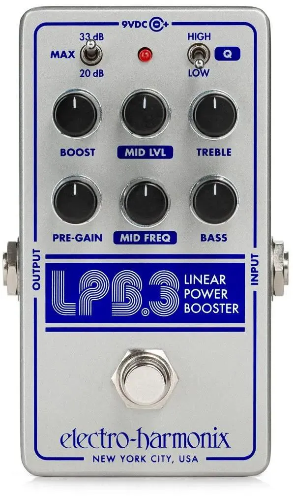 Electro-Harmonix LPB-3 Linear Booster & Equalizer