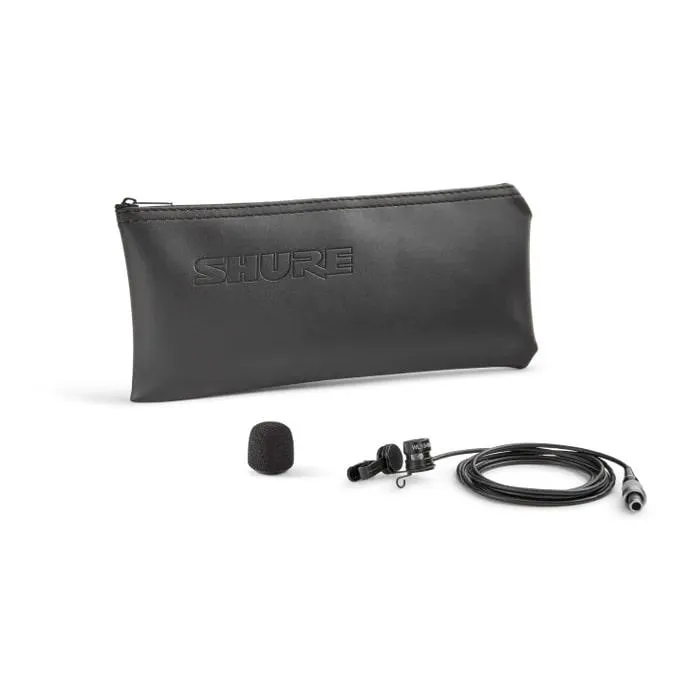 Shure WL184M Lavalier Microphone Supercardioid Black LEMO