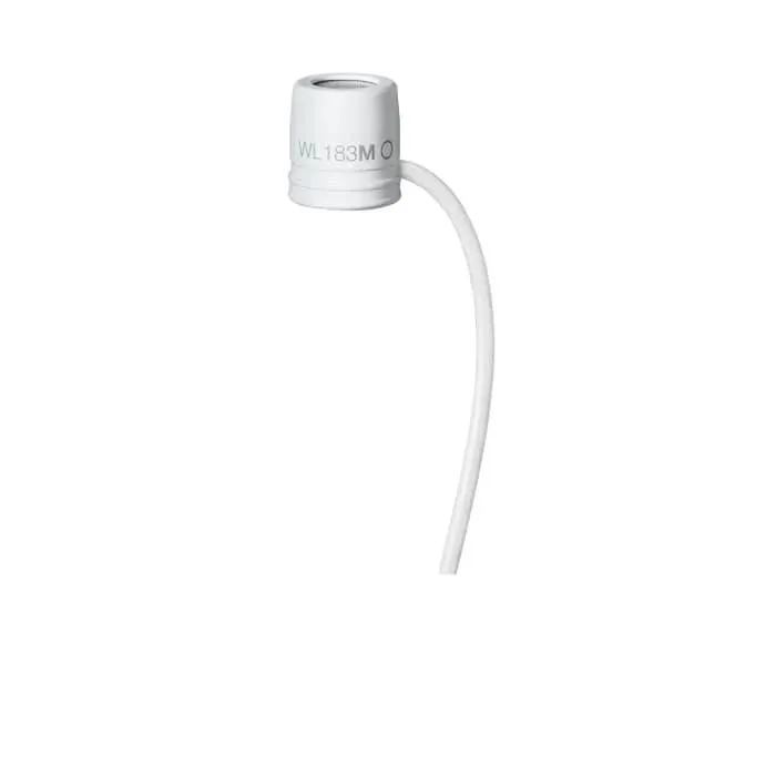Shure WL183M Lavalier Microphone Omni White LEMO