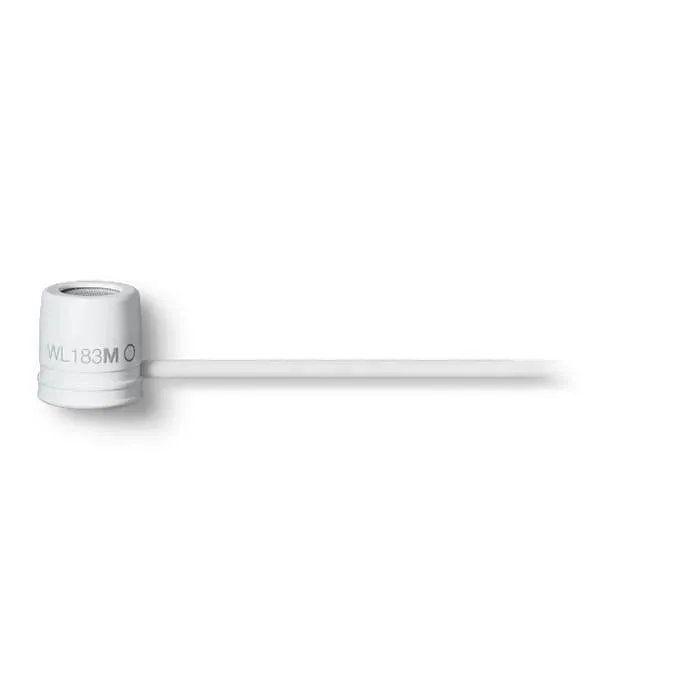 Shure WL183M Lavalier Microphone Omni White LEMO