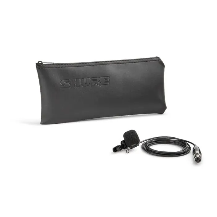 Shure WL185M Lavalier Microphone Cardioid Black