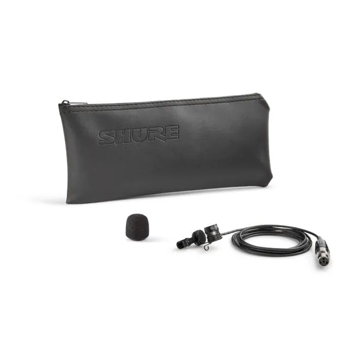 Shure WL185M Lavalier Microphone Cardioid Black