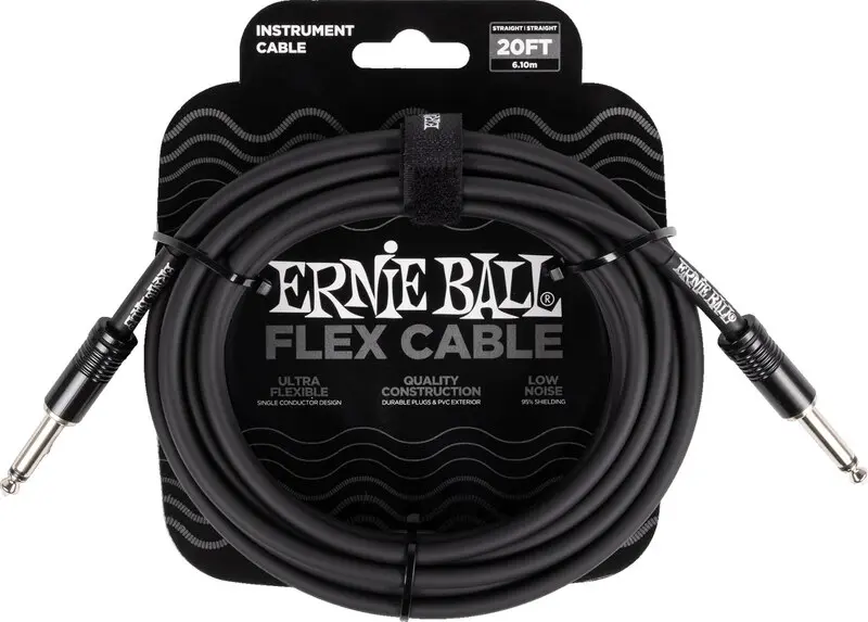 Ernie Ball EB-6435 Flex Cable Black 6m