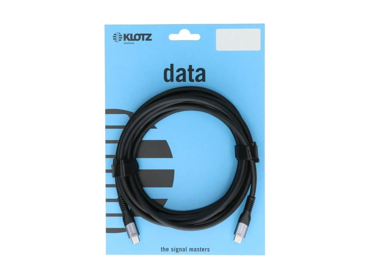Klotz USB 3.2 super speed cable USB C > USB C 2m