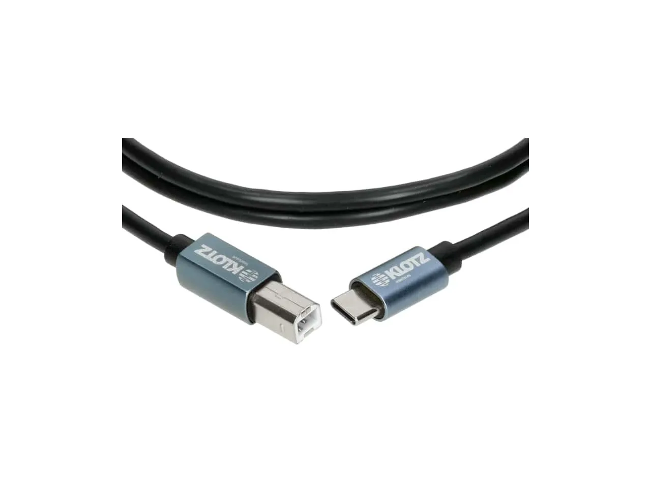 Klotz USB 2.0 high speed cable USB C > USB B 1m