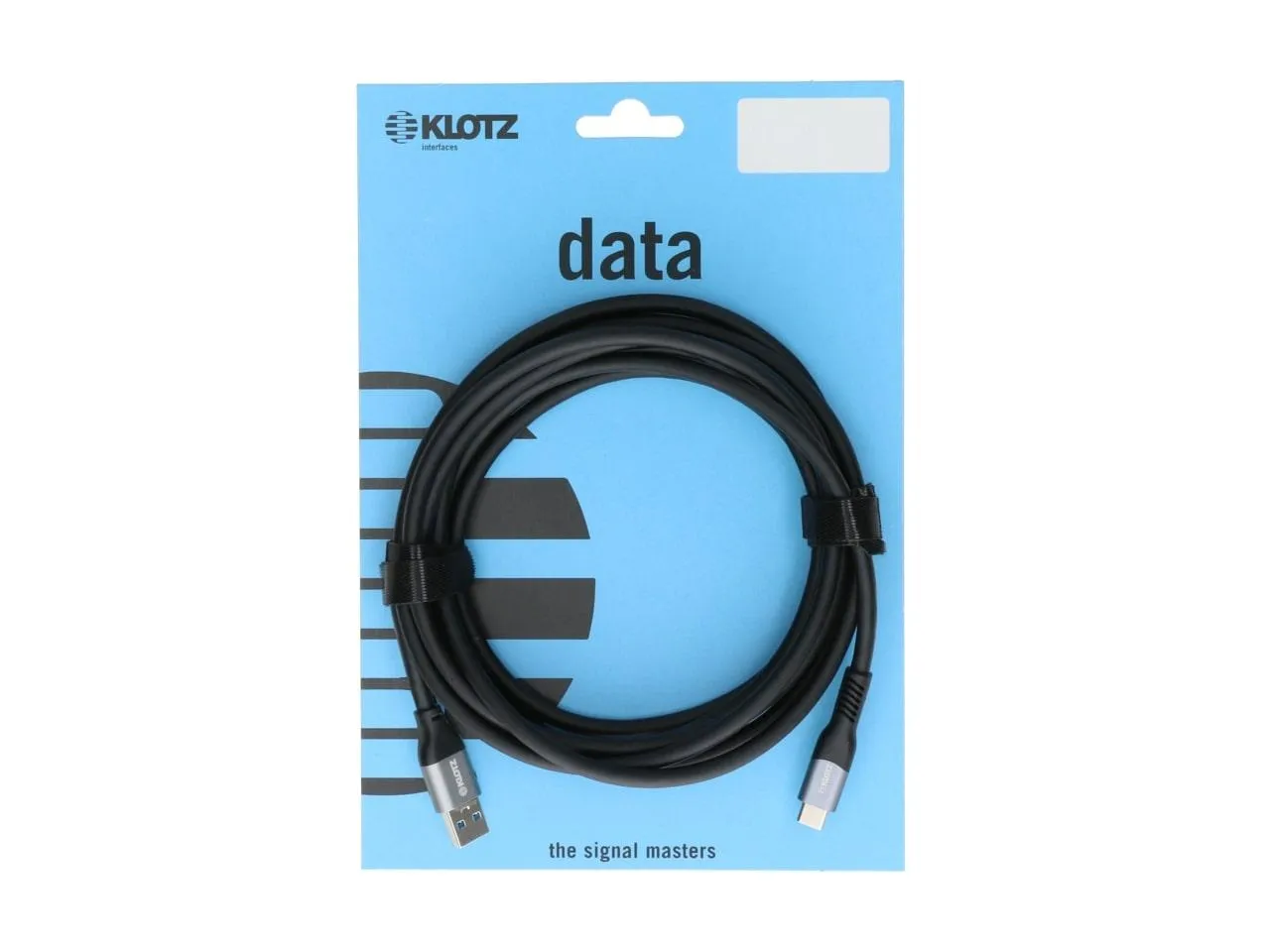 Klotz USB 3.1 super speed cable USB A > USB C 2m