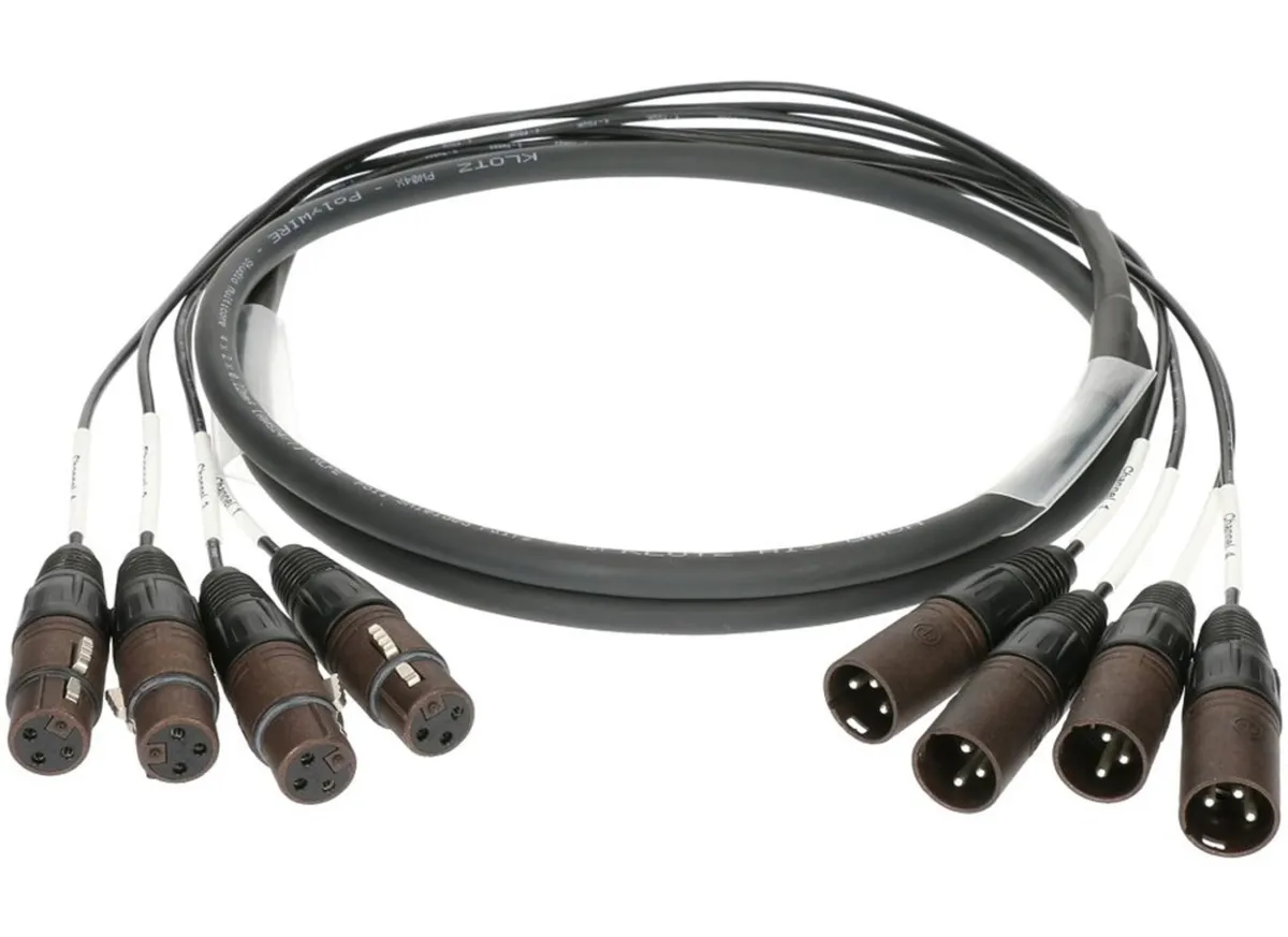Klotz Loom 4xXLR Fe > 4xXLR Ma 6m