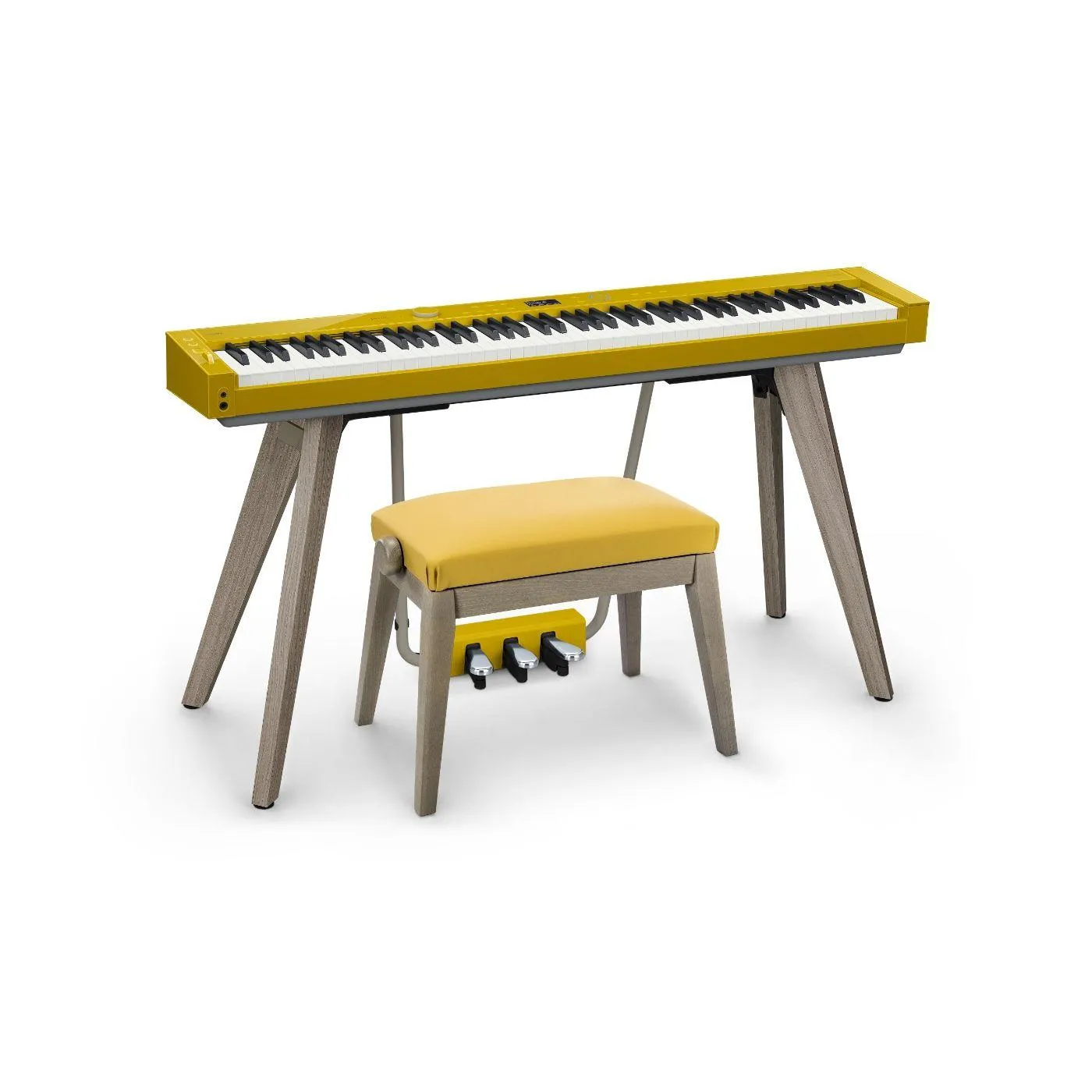 Casio BG-50 Piano Bench Harmonious Mustard