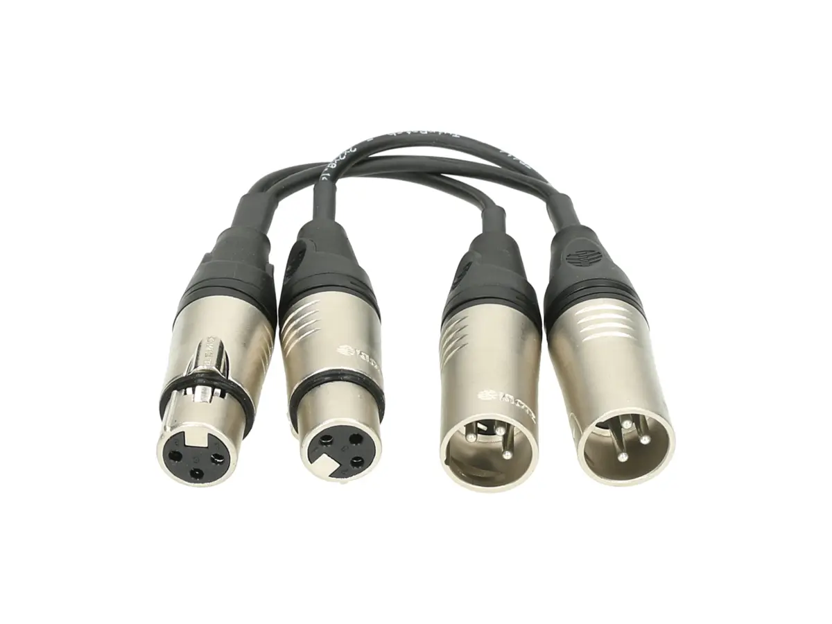 Klotz XLR Z-Adapter 2xXLR Fe > 2xXLR Ma