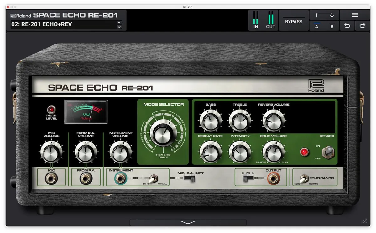 Roland RE-201 Space Echo Plugin Download