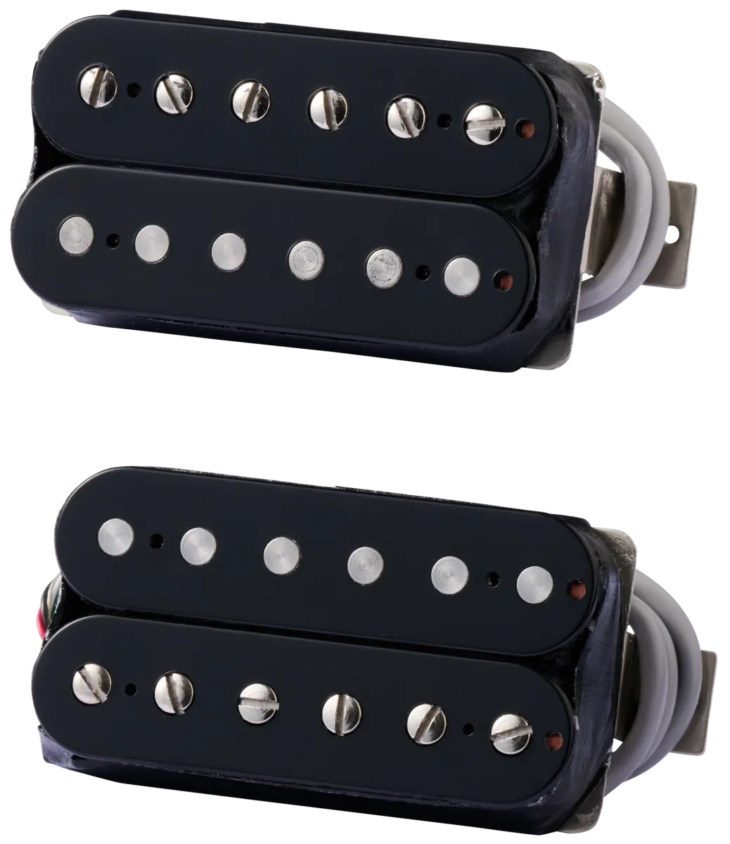 Gibson 496R/500T Hot/Super Ceramic Humbucker Set Double Black
