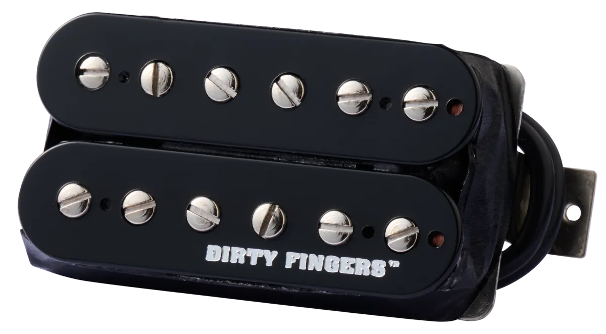 Gibson Dirty Fingers Quick Connect Hot Ceramic Rhythm Humbucker Black