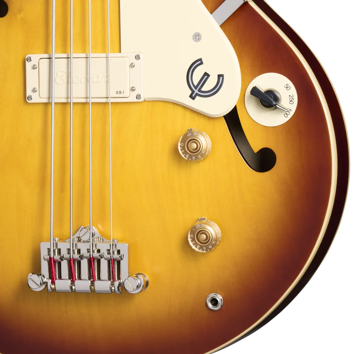 Epiphone Jack Casady Fretless Bass Aged Royal Tan