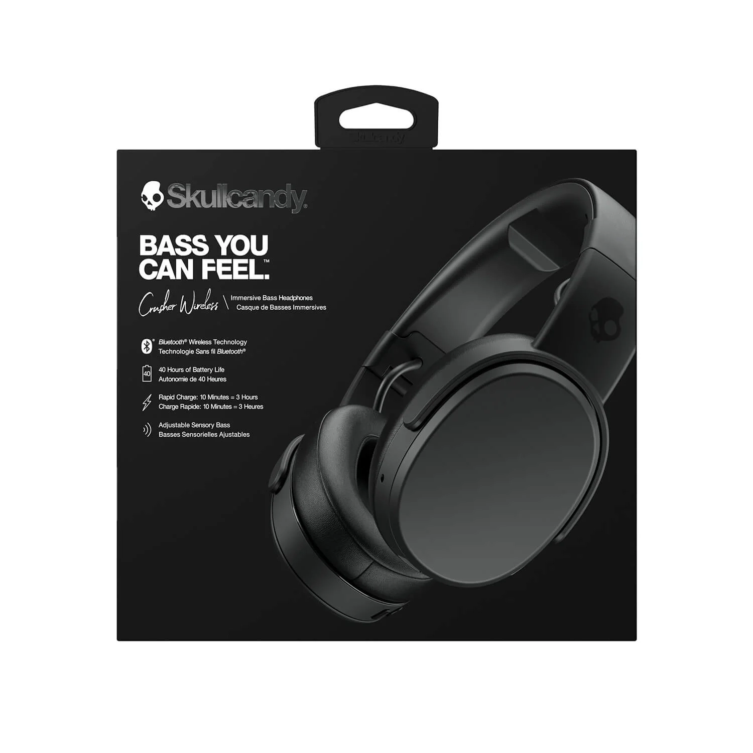 Skullcandy Crusher Wireless 2.0 Over-Ear Black
