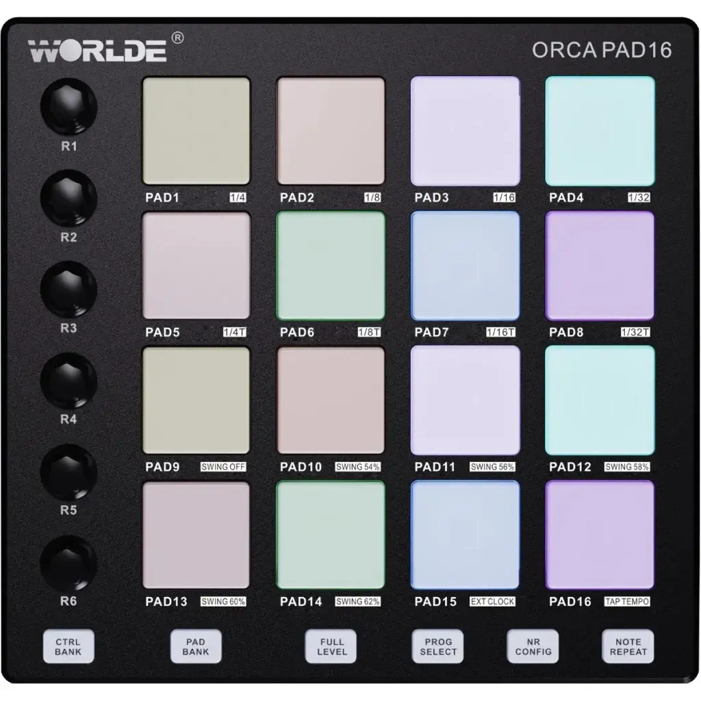 Worlde Pad-16 MIDI Controller