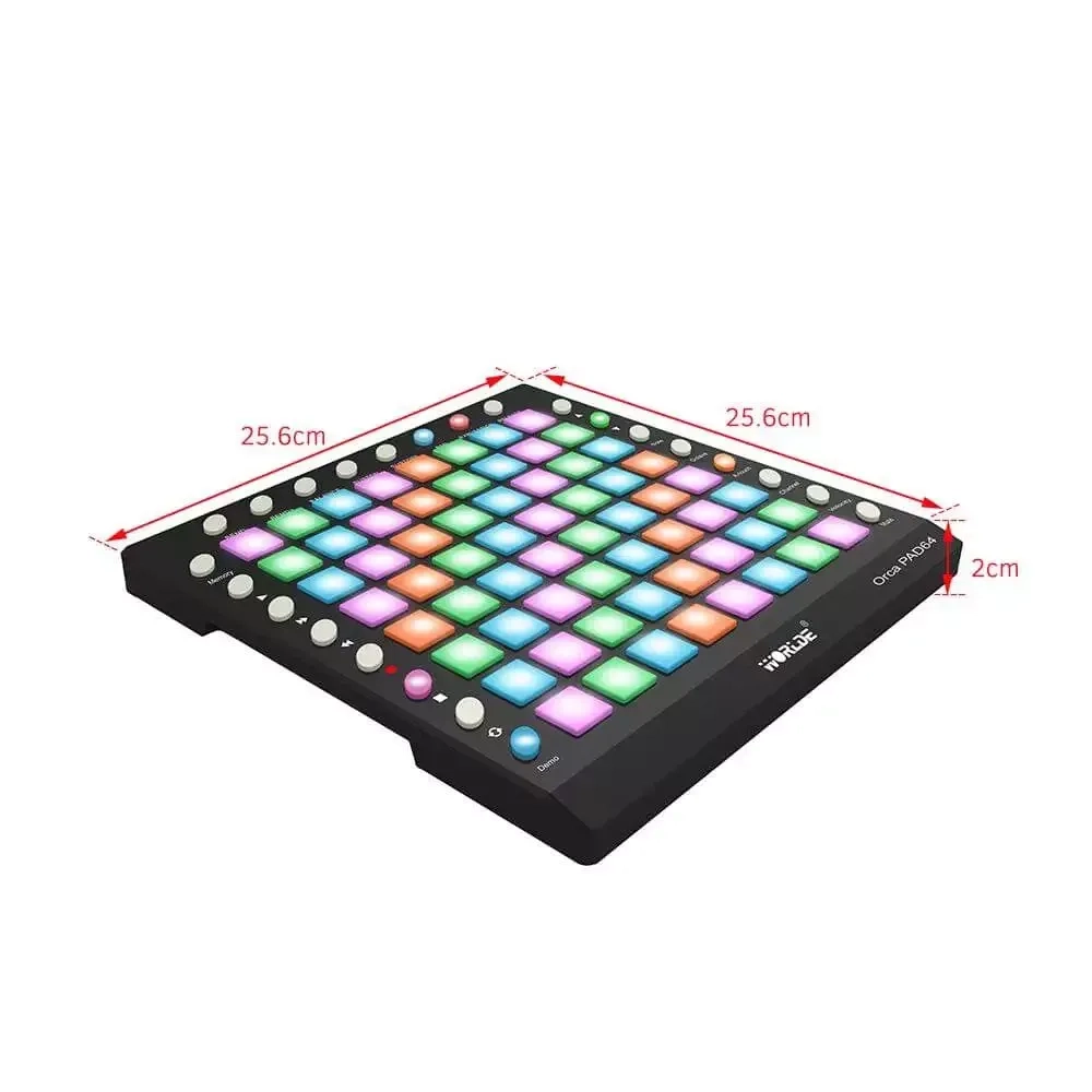 Worlde Orca Pad 64-A MIDI Controller
