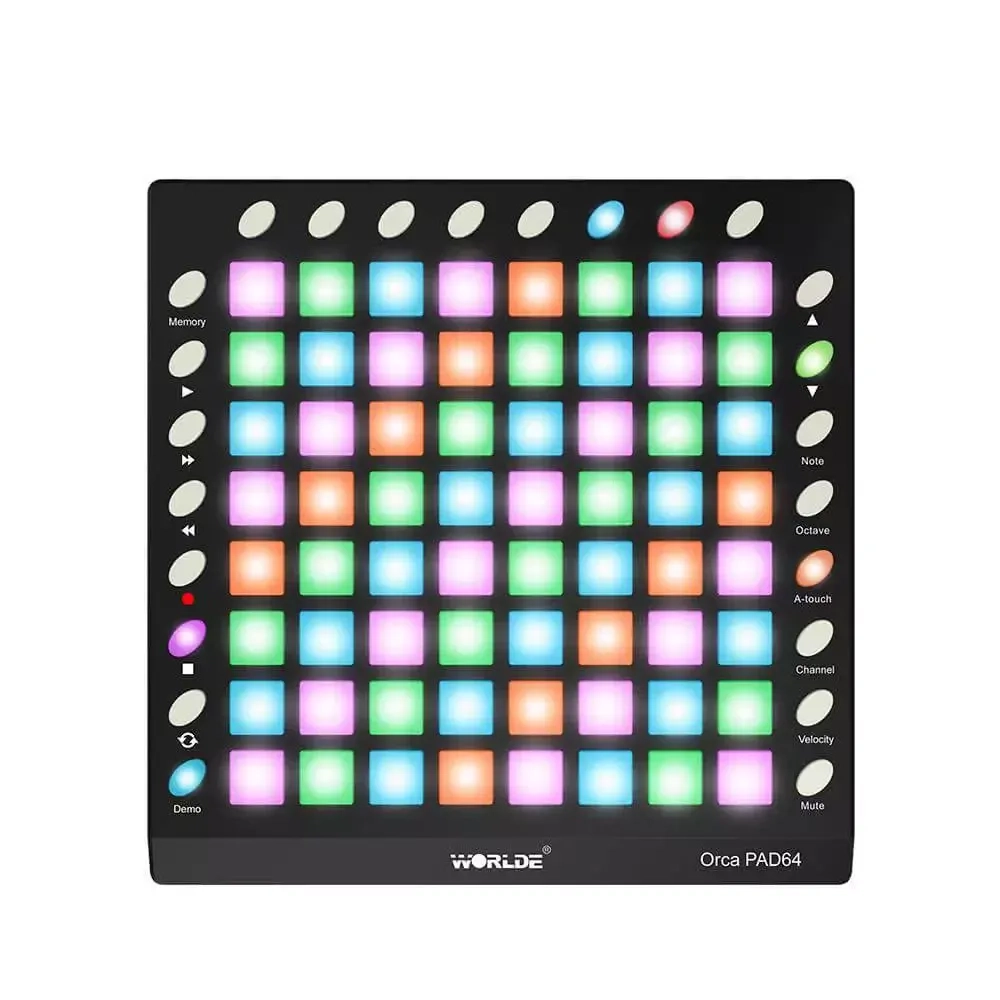Worlde Orca Pad 64-A MIDI Controller