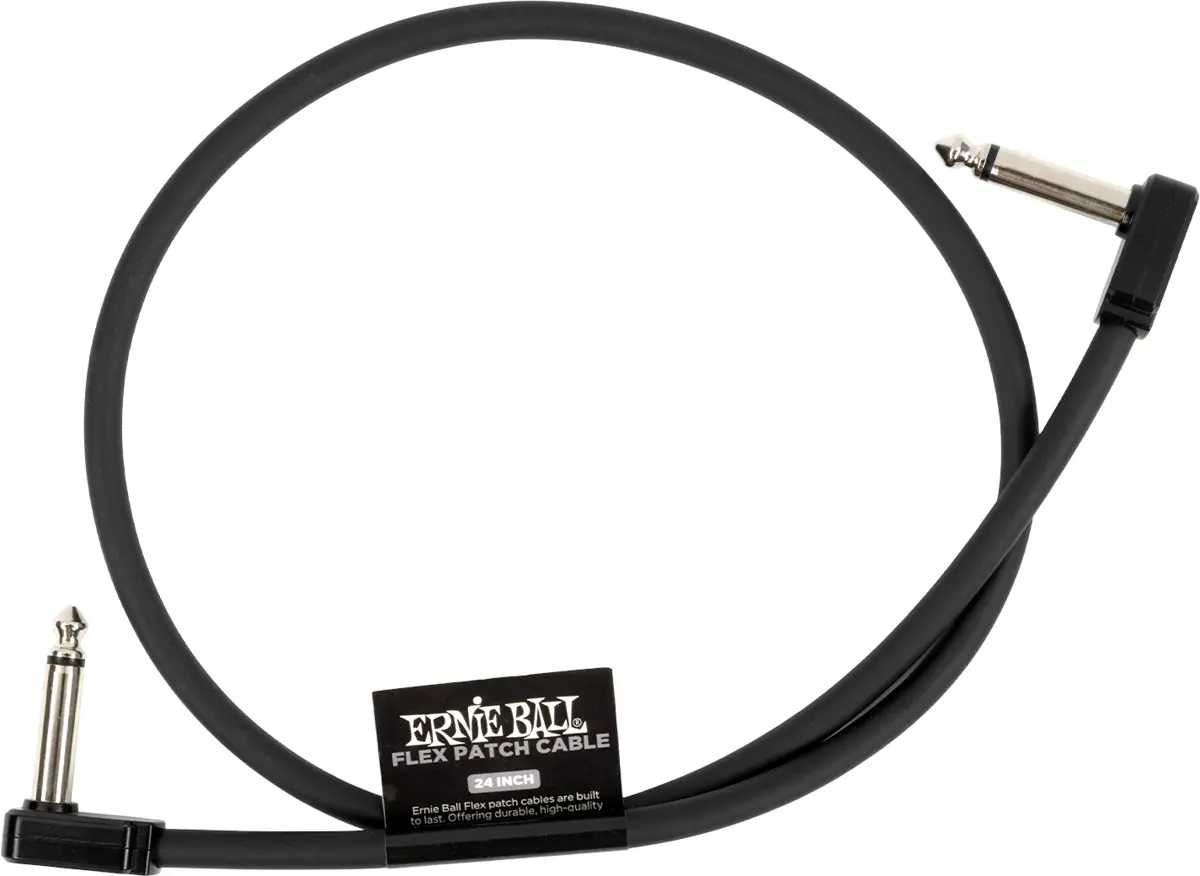 Ernie Ball EB-6442 Flex Patchcable Black 61cm